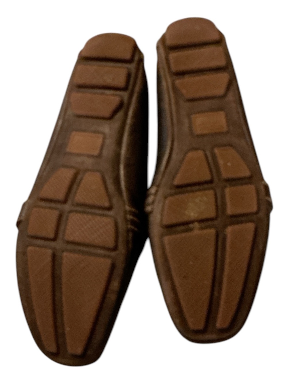 Women’s Brown Leather Braided Buckle Loafers - Picture 6 of 6